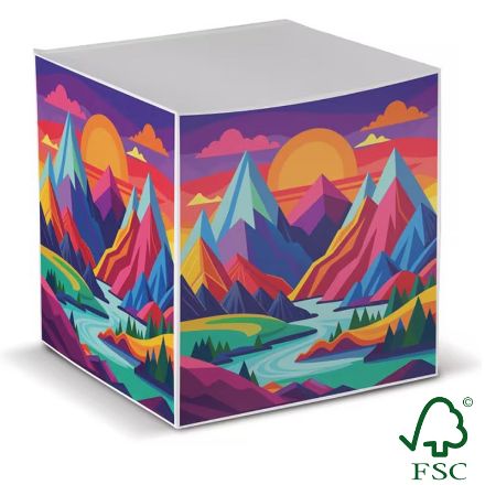 papierkubus 10 x 10 x 10 cm fsc