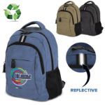 gerecycled katoenen canvas rugzak harper grs