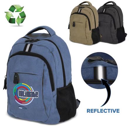 gerecycled katoenen canvas rugzak harper grs