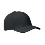 baseballcap met 6 panelen met stalen gesp - 