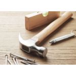 houten klauwhamer met beukenhouten steel
