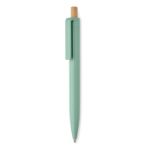 gerecyclede abs balpen blauwe inkt - licht groen
