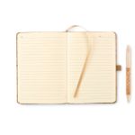 a5 notitieboekje van gekleurd kurk