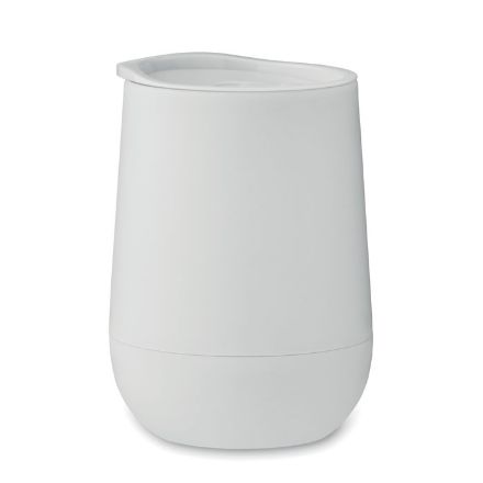 pp dubbelwandige beker 300 ml - wit