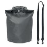 waterdichte tas 210t rpet 5 liter - grijs