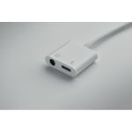 abs-aansluiting audiosplitter type