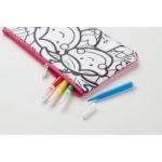 etui met 4 stiften om in te kleuren