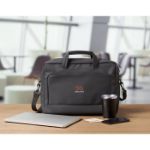 15 inch laptoptas van zacht pu gewatteerd