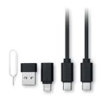 4-in-1 kabelconnectorset 15w