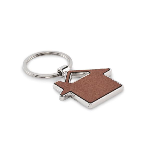 sleutelhanger in vorm van huis