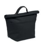 gerecycled katoenen koeltas - zwart