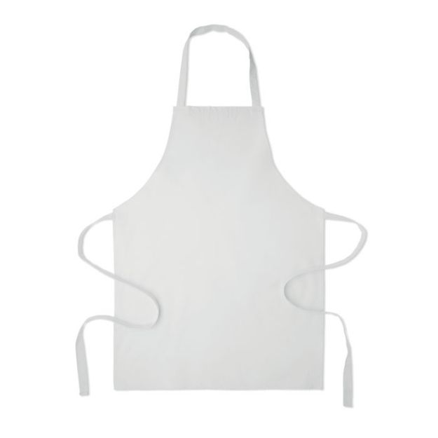 schort van gerecycled katoen