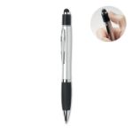 stylus met anti-stress spinner blauwe inkt - zwart