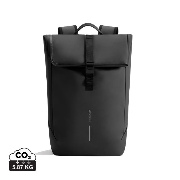 urban water-resistant flap-top rugzak - 