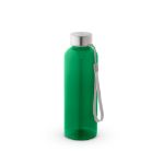 r-pet fles met doorschijnende afwerking 600 ml - groen