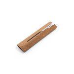 roller met roestvrijstalen behuizing en kurk