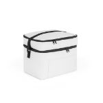 grote lunchttas van 600d, gerecycled polyester - wit