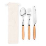 boulud. 3-delige set in acaciahout