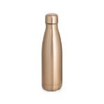 roestvrijstalen fles met metalic afwerking 510 ml - goud