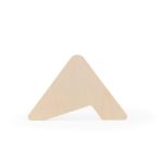 multiplex standaard met 6 onderzetters van kurk