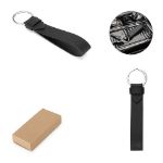 pu sleutelhanger met ring