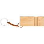 bosona telefoonhouder met sleutelhanger van bamboe