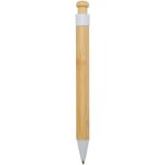 rattan bamboe balpen recycled plastic zwarte inkt