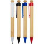 rattan bamboe balpen recycled plastic zwarte inkt