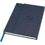 a5 notitieboek met harde kaft van recycled leder