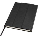 a5 notitieboek met harde kaft van recycled leder