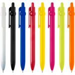 fidget balpen van gerecycled plastic zwarte inkt