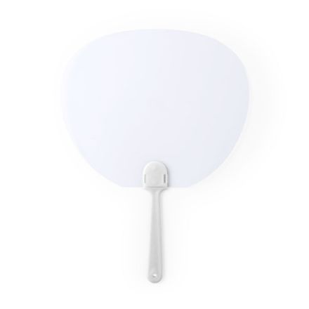 kunststof waaier - wit