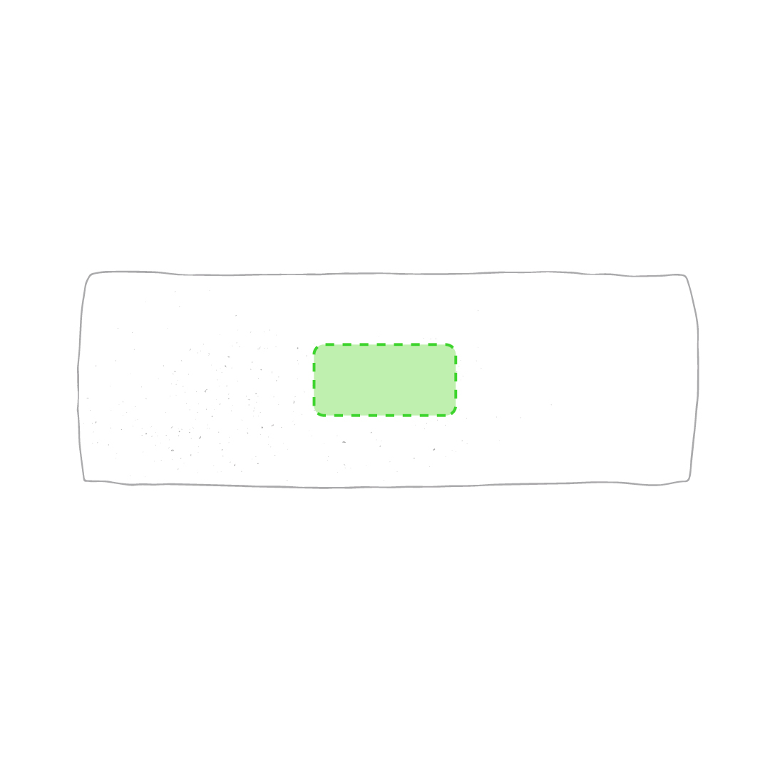 zeefdruk transferdruk (20 x 10 cm)