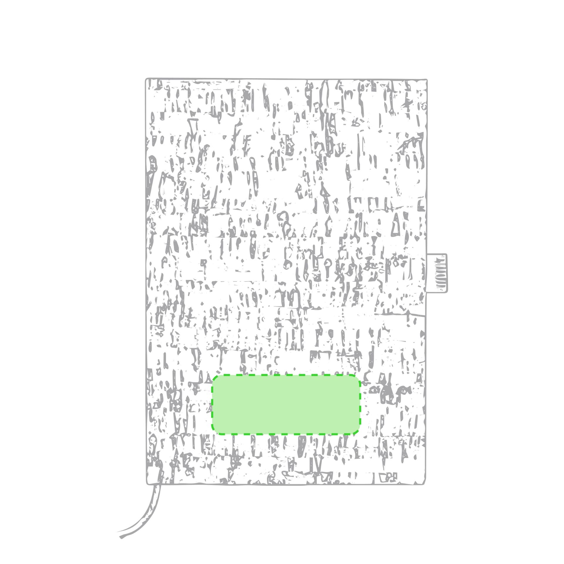 lasergravure (10 x 4 cm)