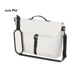 aktentas van soft pu met laptop vak 15 inch sarlem