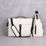 aktentas van soft pu met laptop vak 15 inch sarlem