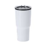 thermosbeker roestvrij staal nabry 580 ml - wit