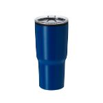 thermosbeker roestvrij staal nabry 580 ml - blauw