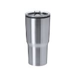 thermosbeker roestvrij staal nabry 580 ml - zilver