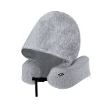 hooded kussen dolking - grijs