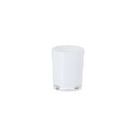 geurkaars glas vilbur - wit