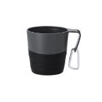 opvouwbare beker mibar 340 ml - zwart