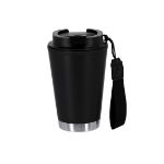 thermosbeker recycled rvs wirten - zwart