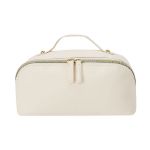 toilettas soft pu brinix - beige