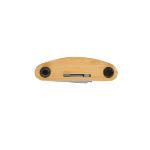 multitool rvs en bamboe koron
