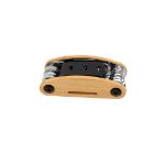 multitool rvs en bamboe koron