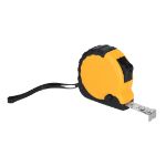 rolmeter met rem en clip burkex 3 meter - geel