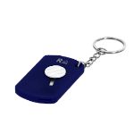 cutter sleutelhanger recyclerd abs darson - blauw