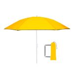 opvouwbare strandparasol uv bescherming misarya - geel
