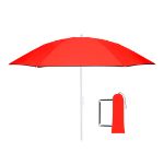 opvouwbare strandparasol uv bescherming misarya - rood